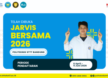 Penerimaan Mahasiswa Baru Melalui Jarvis Bersama TA. 2026/2027  Telah diBuka