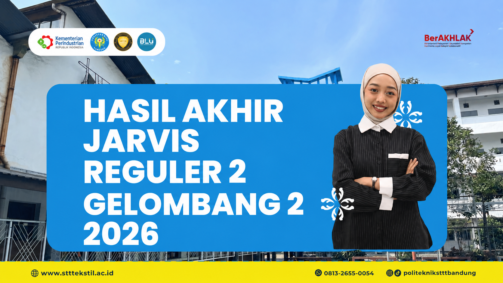 Pengumuman Hasil Akhir Seleksi Jarvis Reguler 2 Gelombang 2 Kemenperin R.I Tahun 2026
