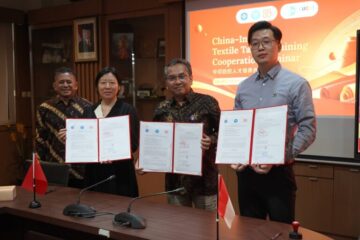 Penandatanganan MoU Perkuat Kolaborasi Pendidikan Vokasi, Riset, dan Industri antara Guangdong Polytechnic, Politeknik STTT Bandung, dan PT. Ecowell Makmur Horistik